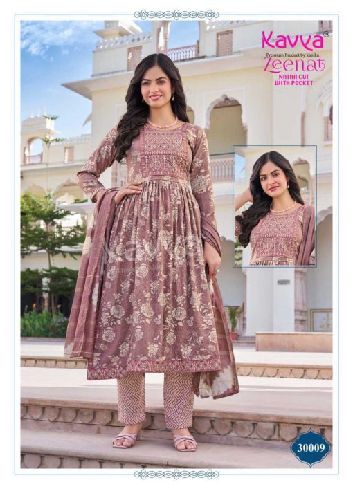 Kavya Zeenat Vol 30 Naira Cut Chanderi Readymade Suit Catalog 10 Pcs 10 510x707 - Kavya Zeenat Vol 30 Naira Cut Chanderi Readymade Suit Catalog 10 Pcs