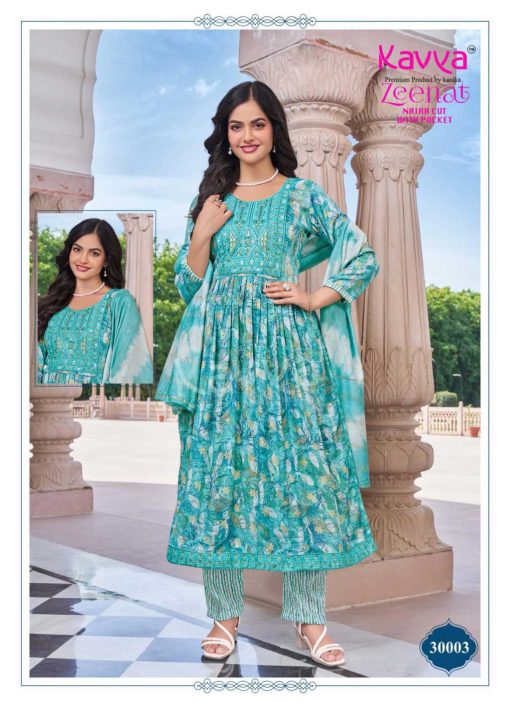 Kavya Zeenat Vol 30 Naira Cut Chanderi Readymade Suit Catalog 10 Pcs 4 510x707 - Kavya Zeenat Vol 30 Naira Cut Chanderi Readymade Suit Catalog 10 Pcs