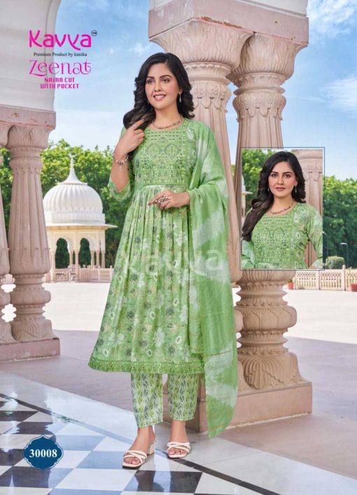 Kavya Zeenat Vol 30 Naira Cut Chanderi Readymade Suit Catalog 10 Pcs 9 510x707 - Kavya Zeenat Vol 30 Naira Cut Chanderi Readymade Suit Catalog 10 Pcs