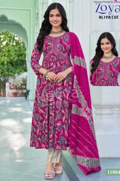 Kavya Zoya Vol 11 Aliya Cut Rayon Readymade Suit Catalog 10 Pcs 247x371 - Surat Fabrics