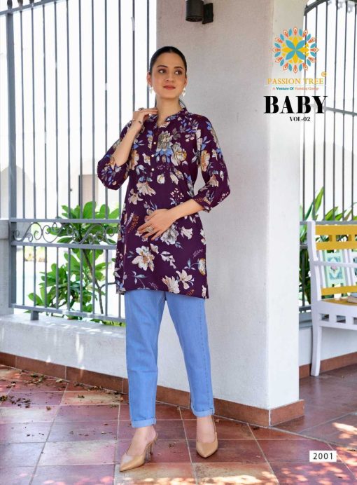 Passion Tree Baby Vol 2 Tops Rayon Catalog 12 Pcs 3 510x692 - Passion Tree Baby Vol 2 Tops Rayon Catalog 12 Pcs