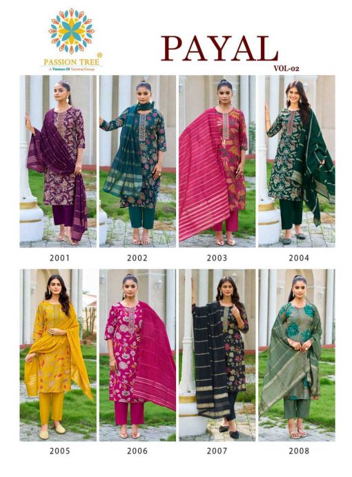 Passion Tree Payal Vol 2 Kurti with Dupatta Bottom Fancy Catalog 8 Pcs 11 510x692 - Passion Tree Payal Vol 2 Kurti with Dupatta Bottom Fancy Catalog 8 Pcs
