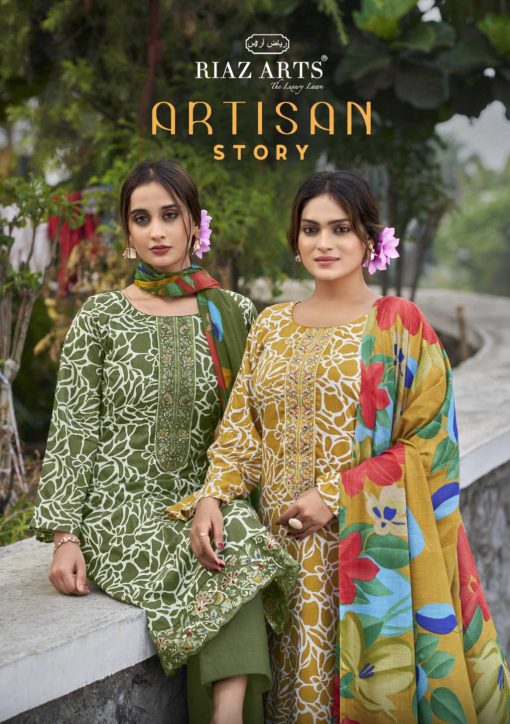 Riaz Arts Artisan Story by Mumtaz Arts Lawn Salwar Suit Catalog 6 Pcs 1 510x724 - Riaz Arts Artisan Story by Mumtaz Arts Lawn Salwar Suit Catalog 6 Pcs