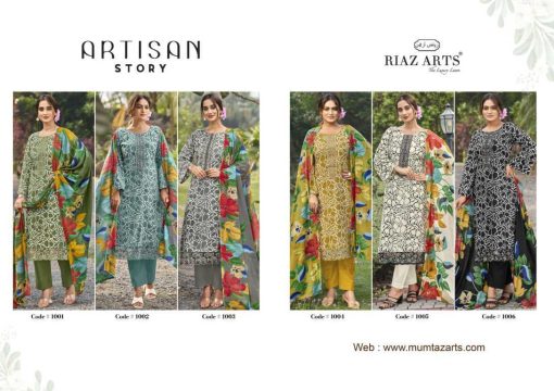 Riaz Arts Artisan Story by Mumtaz Arts Lawn Salwar Suit Catalog 6 Pcs 10 510x360 - Riaz Arts Artisan Story by Mumtaz Arts Lawn Salwar Suit Catalog 6 Pcs