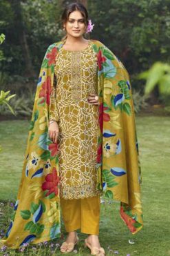 Riaz Arts Artisan Story by Mumtaz Arts Lawn Salwar Suit Catalog 6 Pcs