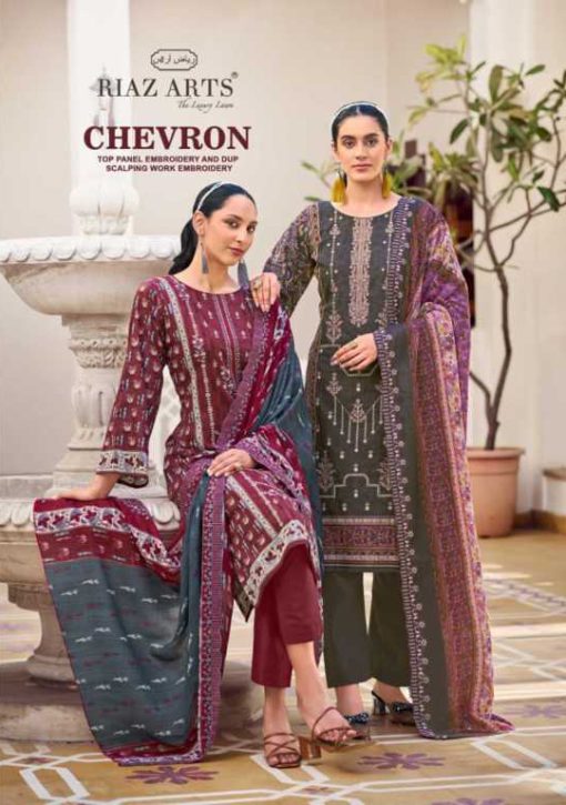Riaz Arts Chevron by Mumtaz Arts Cotton Salwar Suit Catalog 6 Pcs 11 510x725 - Riaz Arts Chevron by Mumtaz Arts Cotton Salwar Suit Catalog 6 Pcs