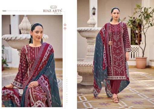 Riaz Arts Chevron by Mumtaz Arts Cotton Salwar Suit Catalog 6 Pcs 8 510x360 - Riaz Arts Chevron by Mumtaz Arts Cotton Salwar Suit Catalog 6 Pcs