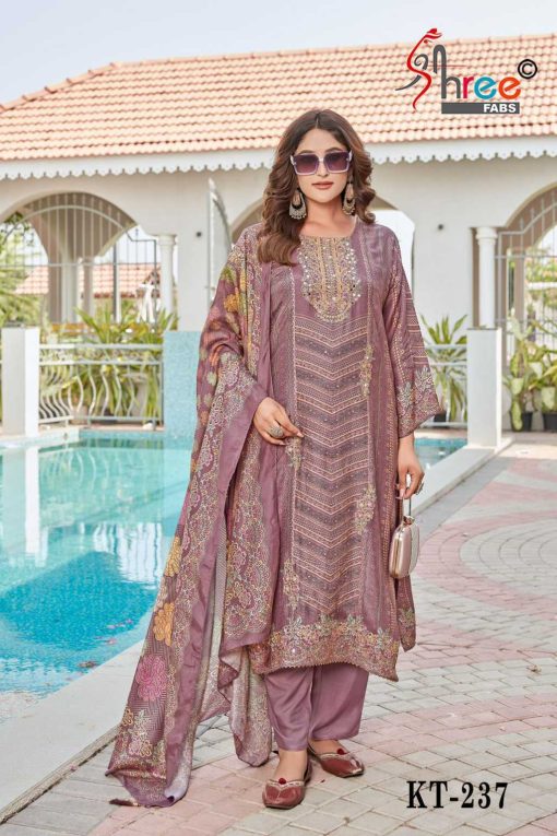 Shree Fabs KT 237 Viscose Salwar Suit Catalog 4 Pcs 2 510x765 - Shree Fabs KT 237 Viscose Salwar Suit Catalog 4 Pcs