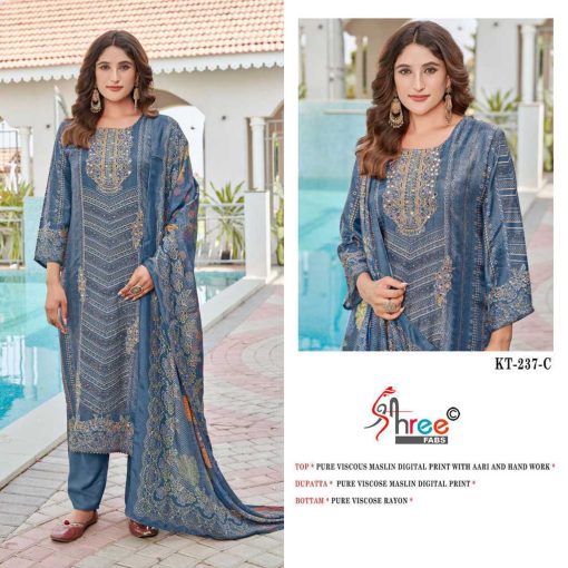 Shree Fabs KT 237 Viscose Salwar Suit Catalog 4 Pcs 4 510x510 - Shree Fabs KT 237 Viscose Salwar Suit Catalog 4 Pcs
