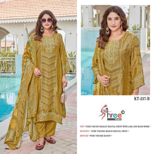 Shree Fabs KT 237 Viscose Salwar Suit Catalog 4 Pcs 5 510x510 - Shree Fabs KT 237 Viscose Salwar Suit Catalog 4 Pcs