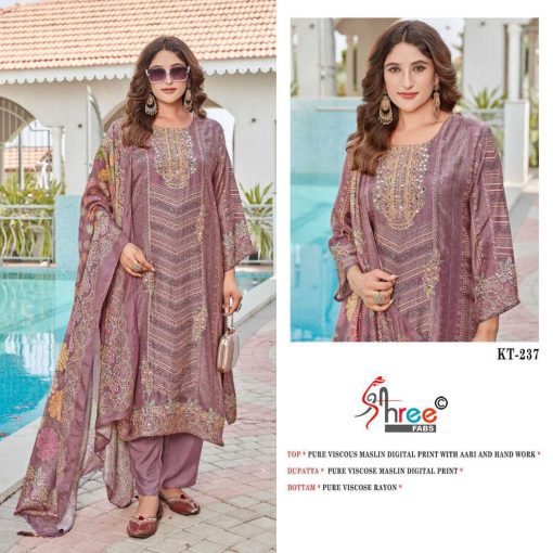 Shree Fabs KT 237 Viscose Salwar Suit Catalog 4 Pcs 7 510x510 - Shree Fabs KT 237 Viscose Salwar Suit Catalog 4 Pcs