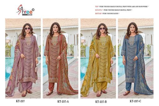 Shree Fabs KT 237 Viscose Salwar Suit Catalog 4 Pcs 8 510x340 - Shree Fabs KT 237 Viscose Salwar Suit Catalog 4 Pcs