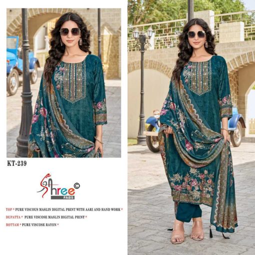 Shree Fabs KT 239 Viscose Salwar Suit Catalog 4 Pcs 1 510x510 - Shree Fabs KT 239 Viscose Salwar Suit Catalog 4 Pcs