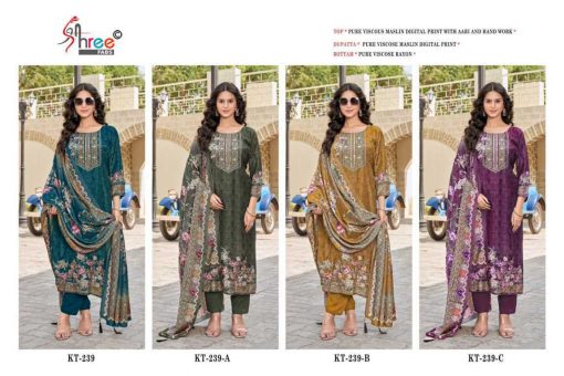 Shree Fabs KT 239 Viscose Salwar Suit Catalog 4 Pcs 8 510x340 - Shree Fabs KT 239 Viscose Salwar Suit Catalog 4 Pcs