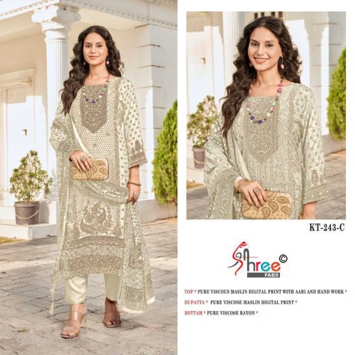 Shree Fabs KT 243 Viscose Salwar Suit Catalog 4 Pcs 4 510x510 - Shree Fabs KT 243 Viscose Salwar Suit Catalog 4 Pcs