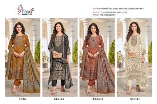 Shree Fabs KT 243 Viscose Salwar Suit Catalog 4 Pcs 7 510x340 - Shree Fabs KT 243 Viscose Salwar Suit Catalog 4 Pcs