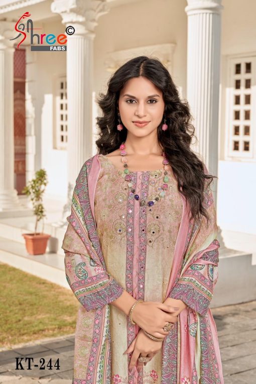 Shree Fabs KT 244 Viscose Salwar Suit Catalog 4 Pcs 1 510x764 - Shree Fabs KT 244 Viscose Salwar Suit Catalog 4 Pcs