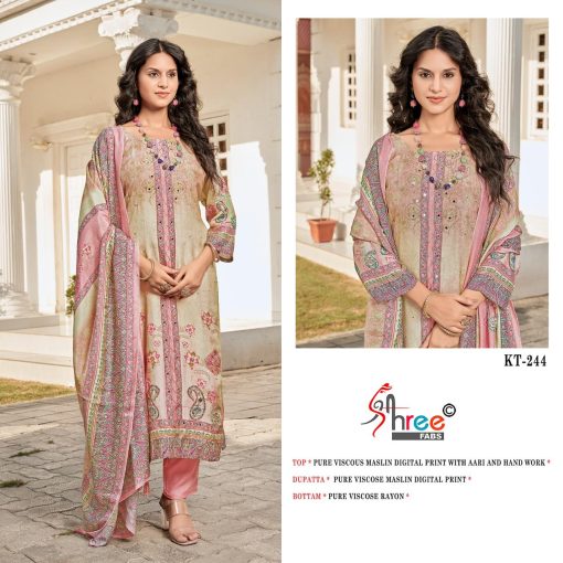 Shree Fabs KT 244 Viscose Salwar Suit Catalog 4 Pcs 7 510x510 - Shree Fabs KT 244 Viscose Salwar Suit Catalog 4 Pcs
