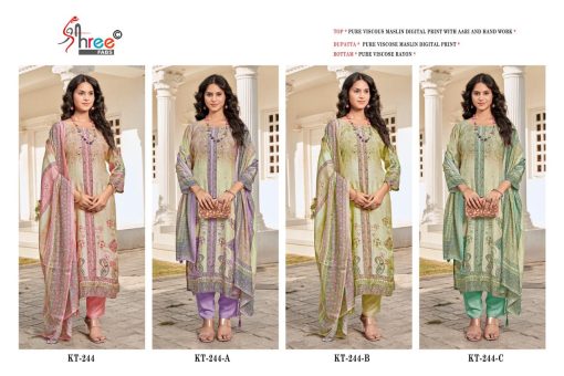 Shree Fabs KT 244 Viscose Salwar Suit Catalog 4 Pcs 8 510x340 - Shree Fabs KT 244 Viscose Salwar Suit Catalog 4 Pcs