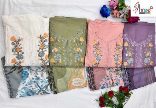 Shree Fabs Maria B Color Collection Vol 3 Chiffon Cotton Salwar Suit Catalog 4 Pcs 10 510x353 - Shree Fabs Maria B Color Collection Vol 3 Chiffon Cotton Salwar Suit Catalog 4 Pcs