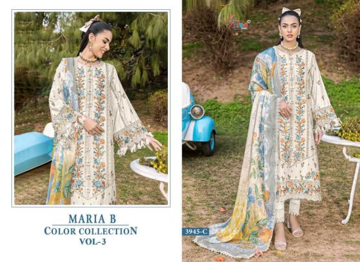 Shree Fabs Maria B Color Collection Vol 3 Chiffon Cotton Salwar Suit Catalog 4 Pcs 4 510x371 - Shree Fabs Maria B Color Collection Vol 3 Chiffon Cotton Salwar Suit Catalog 4 Pcs