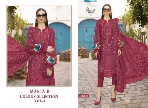 Shree Fabs Maria B Color Collection Vol 4 Organza Salwar Suit Catalog 4 Pcs 3 510x371 - Shree Fabs Maria B Color Collection Vol 4 Organza Salwar Suit Catalog 4 Pcs