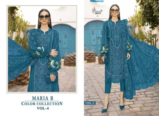 Shree Fabs Maria B Color Collection Vol 4 Organza Salwar Suit Catalog 4 Pcs 4 510x371 - Shree Fabs Maria B Color Collection Vol 4 Organza Salwar Suit Catalog 4 Pcs