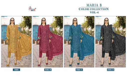 Shree Fabs Maria B Color Collection Vol 4 Organza Salwar Suit Catalog 4 Pcs 6 510x319 - Shree Fabs Maria B Color Collection Vol 4 Organza Salwar Suit Catalog 4 Pcs