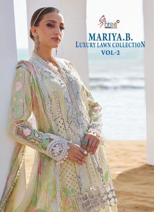Shree Fabs Mariya B Luxury Lawn Collection Vol 2 Chiffon Cotton Salwar Suit Catalog 6 Pcs 1 510x702 - Shree Fabs Mariya B Luxury Lawn Collection Vol 2 Chiffon Cotton Salwar Suit Catalog 6 Pcs