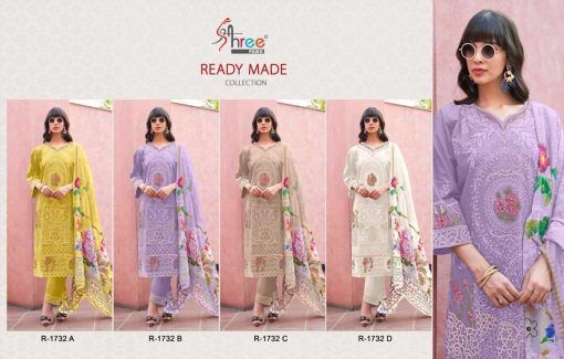 Shree Fabs R 1732 A D Cotton Readymade Salwar Suit Catalog 4 Pcs 5 510x325 - Shree Fabs R 1732 A-D Cotton Readymade Salwar Suit Catalog 4 Pcs