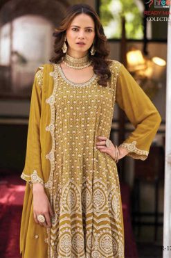 Shree Fabs R 1792 A-D Chinon Readymade Salwar Suit Catalog 4 Pcs