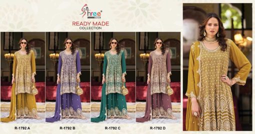 Shree Fabs R 1792 A D Chinon Readymade Salwar Suit Catalog 4 Pcs 9 510x268 - Shree Fabs R 1792 A-D Chinon Readymade Salwar Suit Catalog 4 Pcs