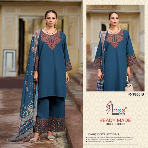 Shree Fabs R 1855 A D Cotton Readymade Salwar Suit Catalog 4 Pcs 2 510x510 - Shree Fabs R 1855 A-D Cotton Readymade Salwar Suit Catalog 4 Pcs