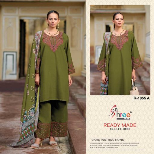 Shree Fabs R 1855 A D Cotton Readymade Salwar Suit Catalog 4 Pcs 5 510x510 - Shree Fabs R 1855 A-D Cotton Readymade Salwar Suit Catalog 4 Pcs
