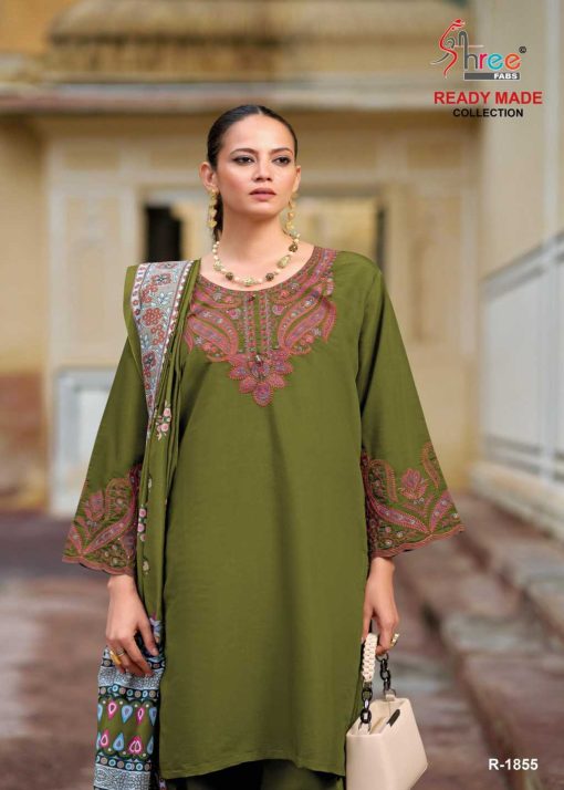Shree Fabs R 1855 A D Cotton Readymade Salwar Suit Catalog 4 Pcs 8 510x714 - Shree Fabs R 1855 A-D Cotton Readymade Salwar Suit Catalog 4 Pcs