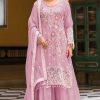 Shree Fabs R 1875 A-D Chiffon Readymade Salwar Suit Catalog 4 Pcs