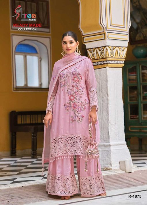 Shree Fabs R 1875 A D Chiffon Readymade Salwar Suit Catalog 4 Pcs 2 510x714 - Shree Fabs R 1875 A-D Chiffon Readymade Salwar Suit Catalog 4 Pcs