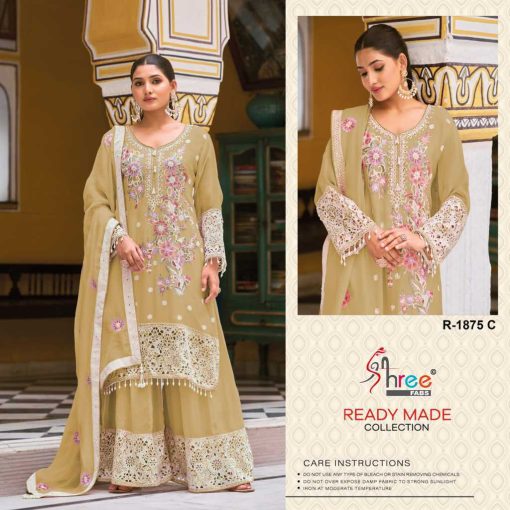 Shree Fabs R 1875 A D Chiffon Readymade Salwar Suit Catalog 4 Pcs 4 510x510 - Shree Fabs R 1875 A-D Chiffon Readymade Salwar Suit Catalog 4 Pcs
