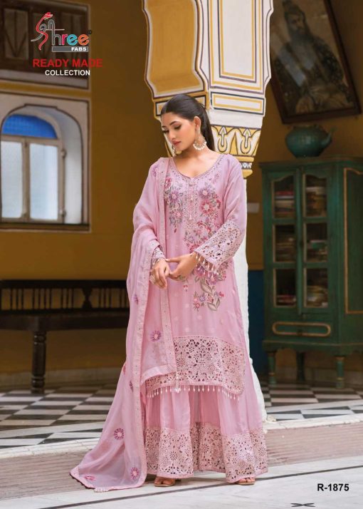 Shree Fabs R 1875 A D Chiffon Readymade Salwar Suit Catalog 4 Pcs 6 510x714 - Shree Fabs R 1875 A-D Chiffon Readymade Salwar Suit Catalog 4 Pcs