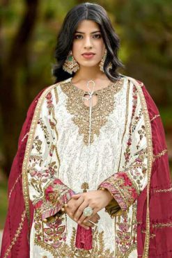 Shree Fabs S 1182 Organza Salwar Suit Catalog 4 Pcs