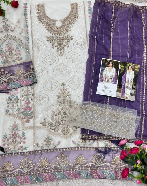 Shree Fabs S 1182 Organza Salwar Suit Catalog 4 Pcs 5 510x643 - Shree Fabs S 1182 Organza Salwar Suit Catalog 4 Pcs