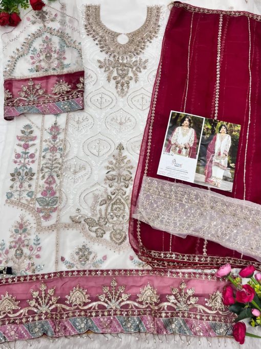 Shree Fabs S 1182 Organza Salwar Suit Catalog 4 Pcs 6 510x683 - Shree Fabs S 1182 Organza Salwar Suit Catalog 4 Pcs