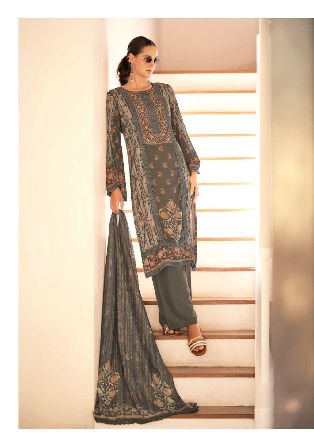 The Heritage Shop Bagh Vol 3 Cotton Salwar Suit Catalog 6 Pcs (1) The Heritage Shop Bagh Vol 3 Cotton Salwar Suit Catalog 6 Pcs - Image 2