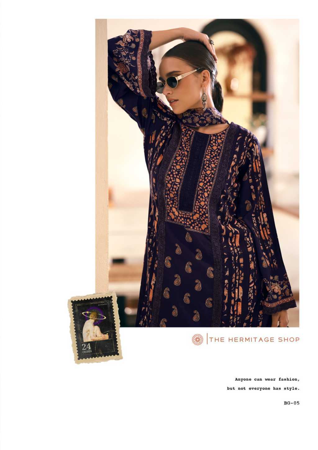 The Heritage Shop Bagh Vol 3 Cotton Salwar Suit Catalog 6 Pcs (15) The Heritage Shop Bagh Vol 3 Cotton Salwar Suit Catalog 6 Pcs - Image 9