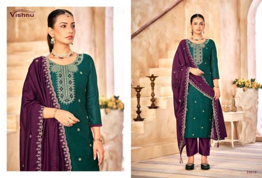 Vishnu Haseena Silk Salwar Suit Catalog 12 Pcs 2 510x348 - Vishnu Haseena Silk Salwar Suit Catalog 12 Pcs