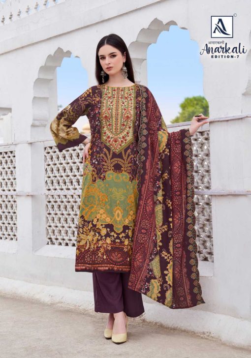 Alok Anarkali Vol 7 Cotton Salwar Suit Catalog 8 Pcs 14 510x728 - Alok Anarkali Vol 7 Cotton Salwar Suit Catalog 8 Pcs