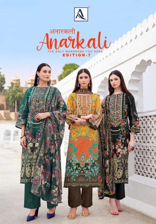 Alok Anarkali Vol 7 Cotton Salwar Suit Catalog 8 Pcs 4 510x728 - Alok Anarkali Vol 7 Cotton Salwar Suit Catalog 8 Pcs
