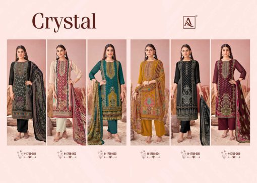 Alok Crystal Viscose Salwar Suit Catalog 6 Pcs 11 510x364 - Alok Crystal Viscose Salwar Suit Catalog 6 Pcs