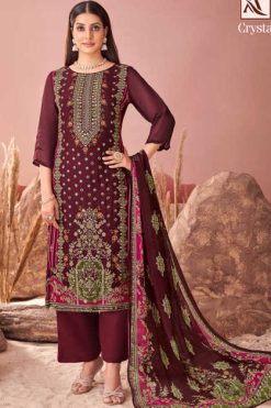 Alok Crystal Viscose Salwar Suit Catalog 6 Pcs 247x371 - Surat Fabrics