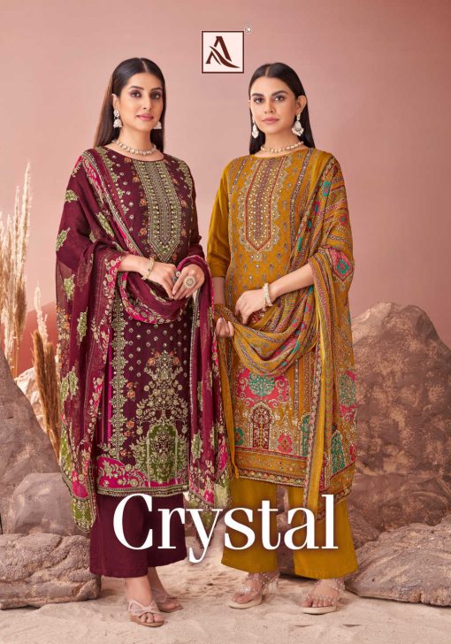 Alok Crystal Viscose Salwar Suit Catalog 6 Pcs 8 510x728 - Alok Crystal Viscose Salwar Suit Catalog 6 Pcs